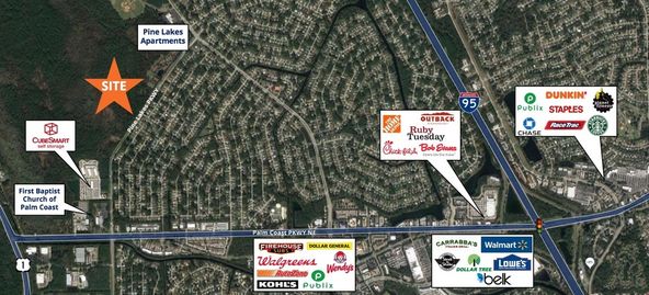 Lot 3, a 306 unit apartment site: Pine Lakes Pkwy, Palm Coast, FL 32136